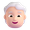person white hair emoji